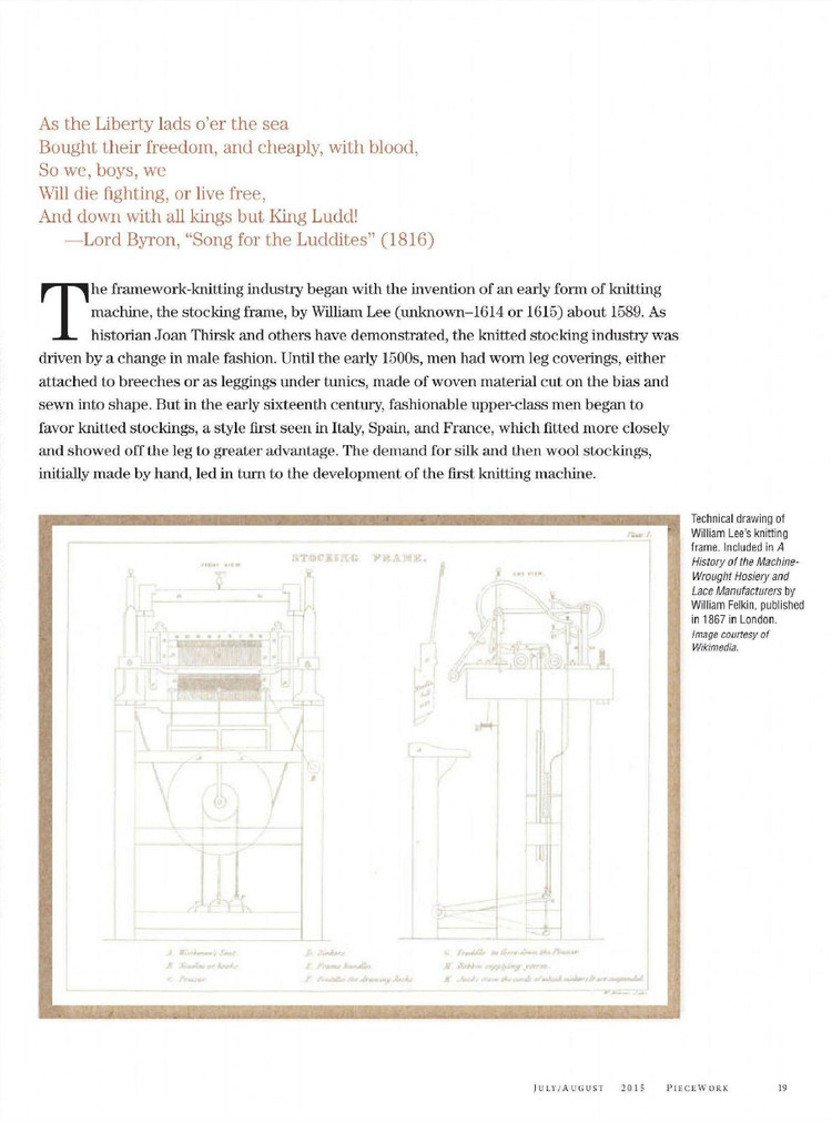 PieceWork  July/August 2015 - 輕描淡寫(xiě) - 輕描淡寫(xiě)