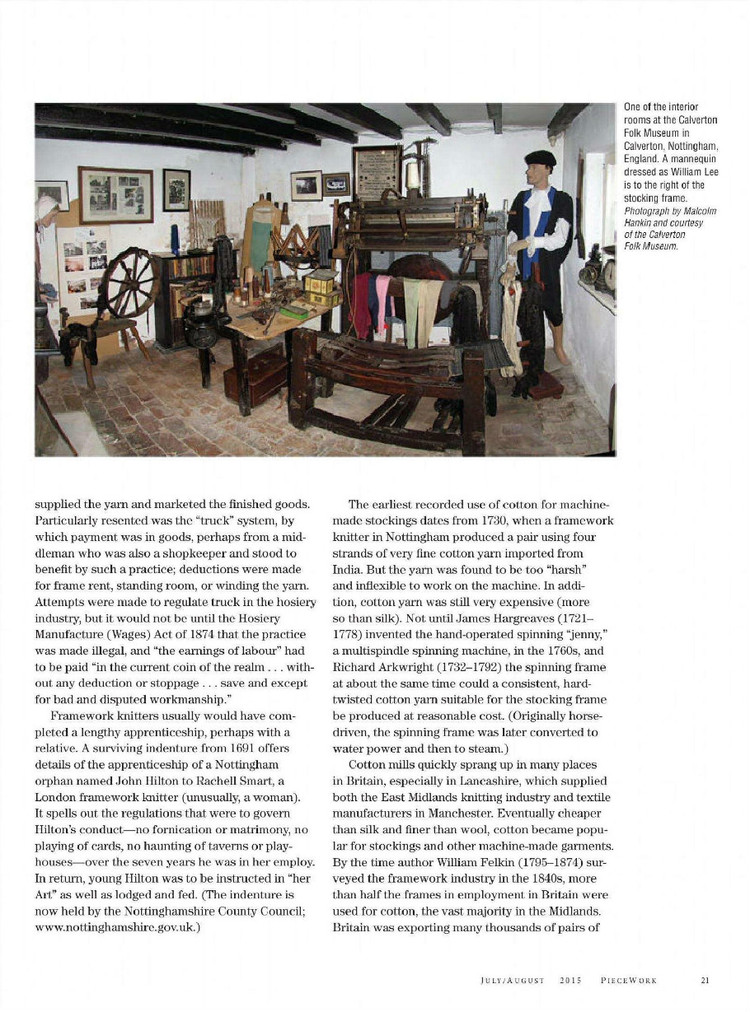 PieceWork  July/August 2015 - 輕描淡寫(xiě) - 輕描淡寫(xiě)