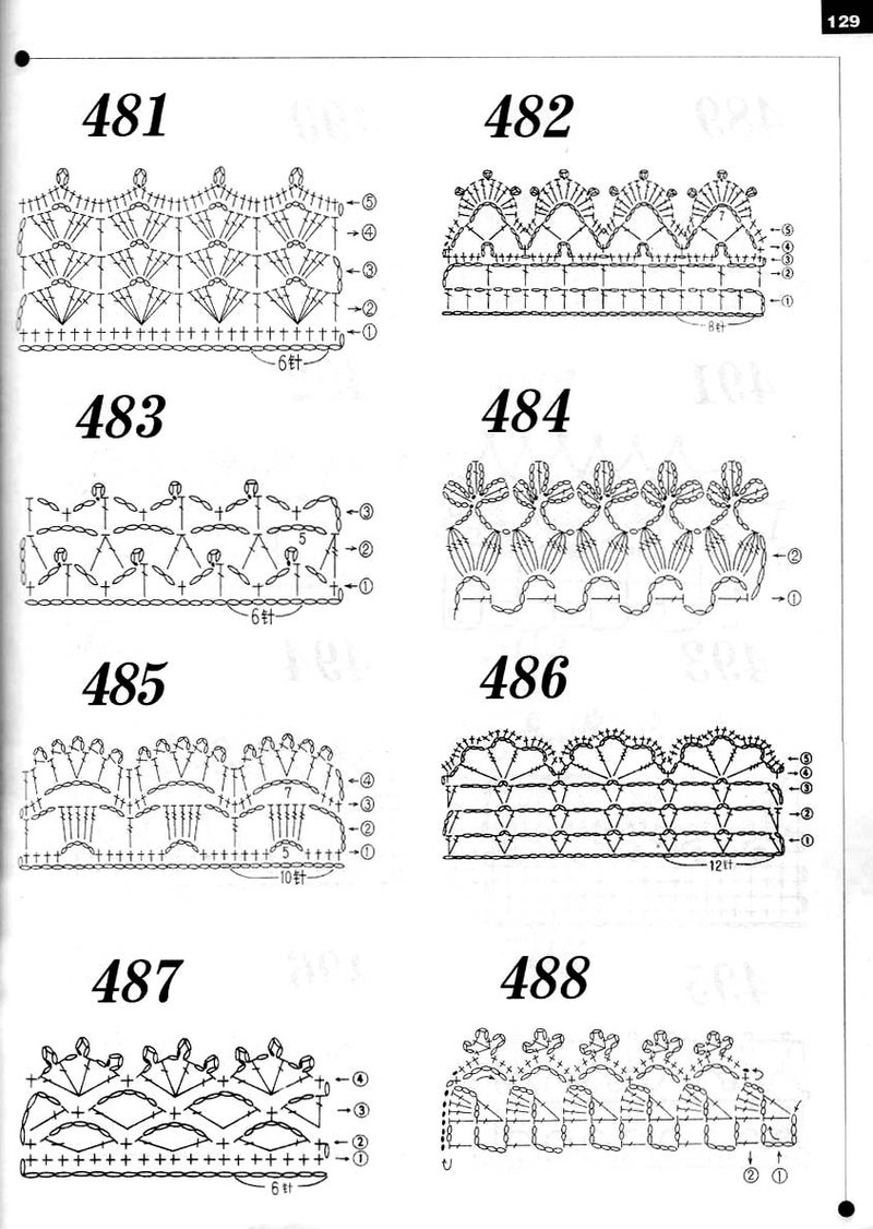 精品鉤針新花樣600種--*花邊*基礎(chǔ)* - 彤彤 - 一泓清夢(mèng)