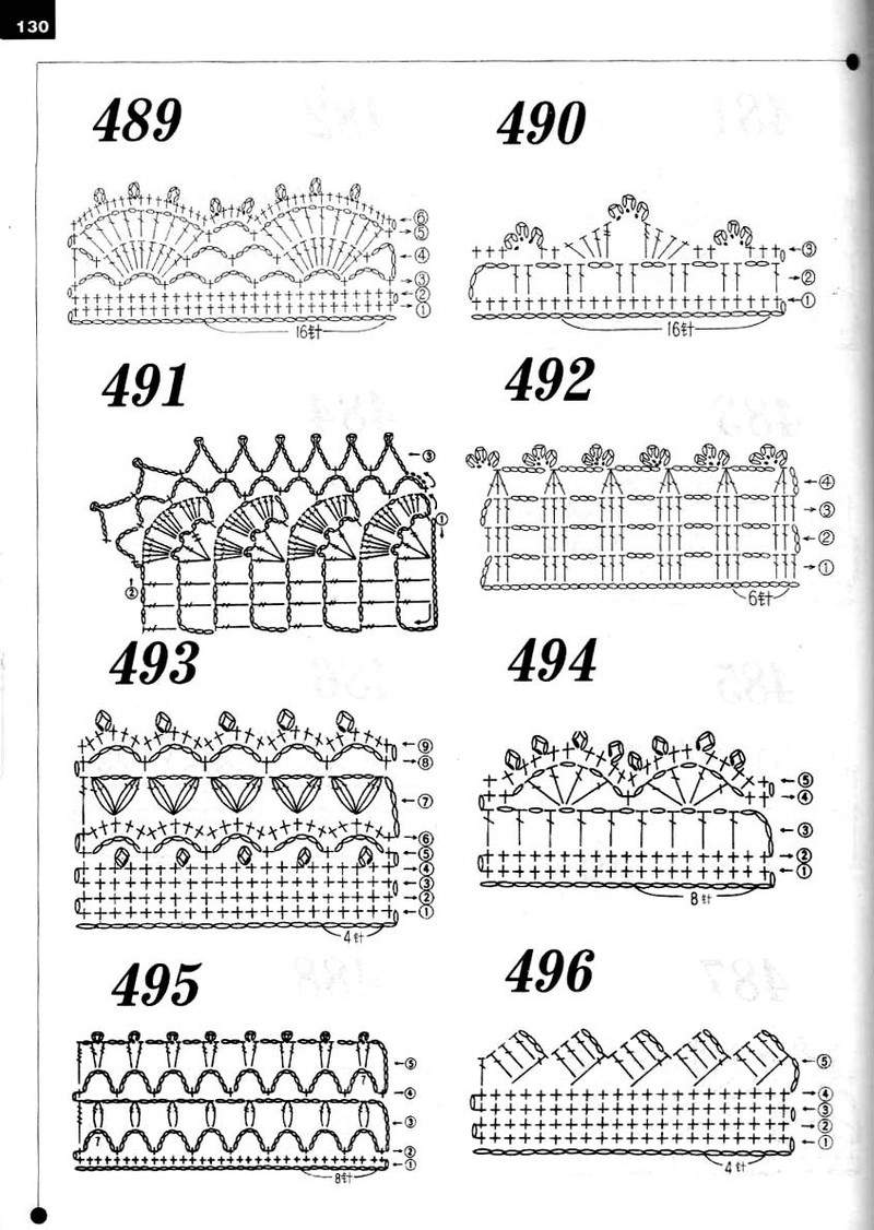 精品鉤針新花樣600種--*花邊*基礎(chǔ)* - 彤彤 - 一泓清夢(mèng)
