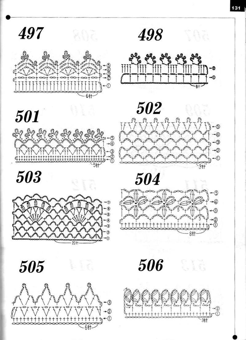 精品鉤針新花樣600種--*花邊*基礎(chǔ)* - 彤彤 - 一泓清夢(mèng)