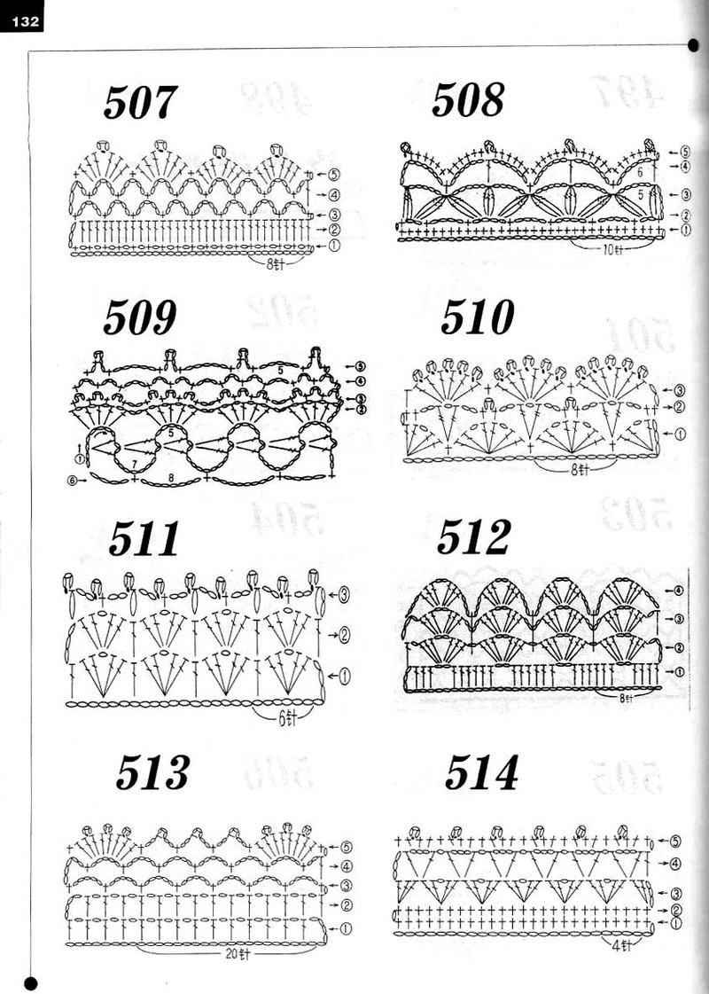 精品鉤針新花樣600種--*花邊*基礎(chǔ)* - 彤彤 - 一泓清夢(mèng)