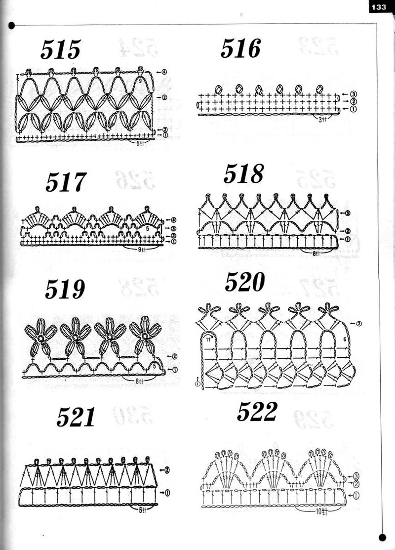 精品鉤針新花樣600種--*花邊*基礎(chǔ)* - 彤彤 - 一泓清夢(mèng)