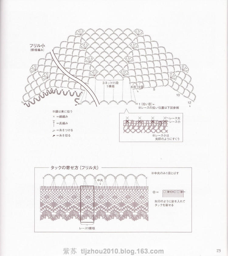 Hamanaka Lace---蕾絲夏裝 小物（2） - 紫蘇 - 紫蘇的博客