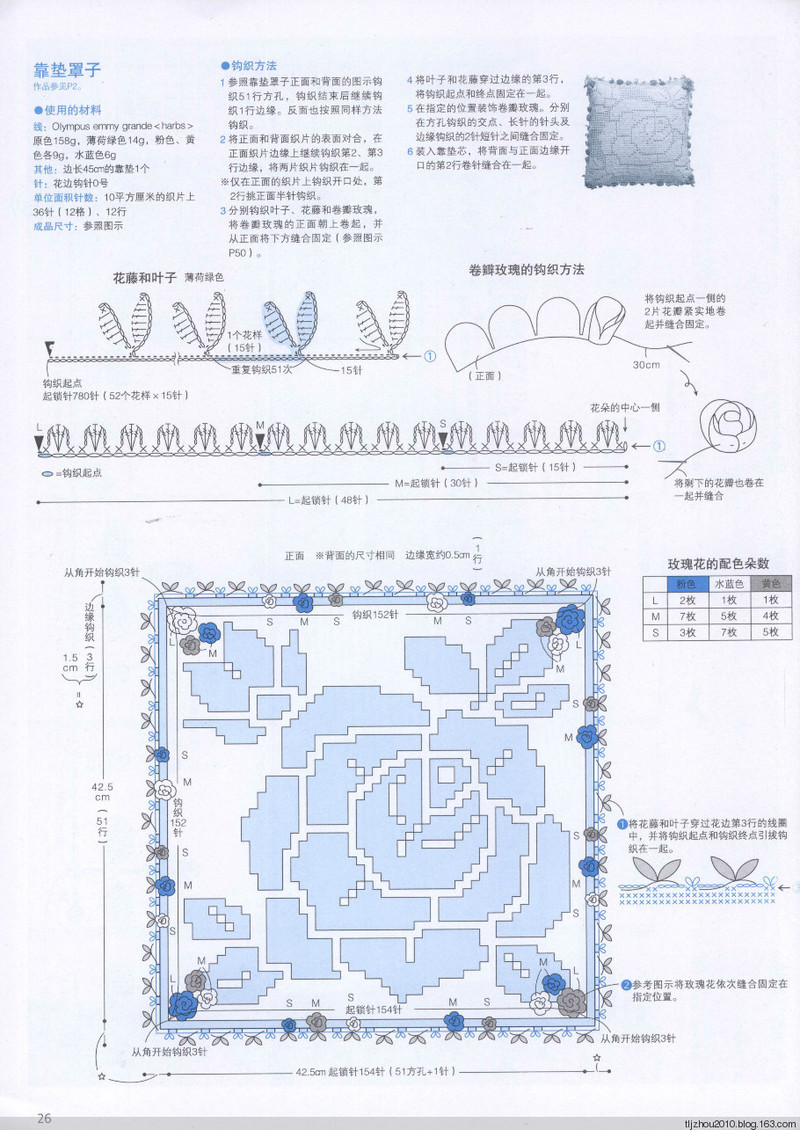 蕾絲素雅花樣編織 2014 - 紫蘇 - 紫蘇的博客