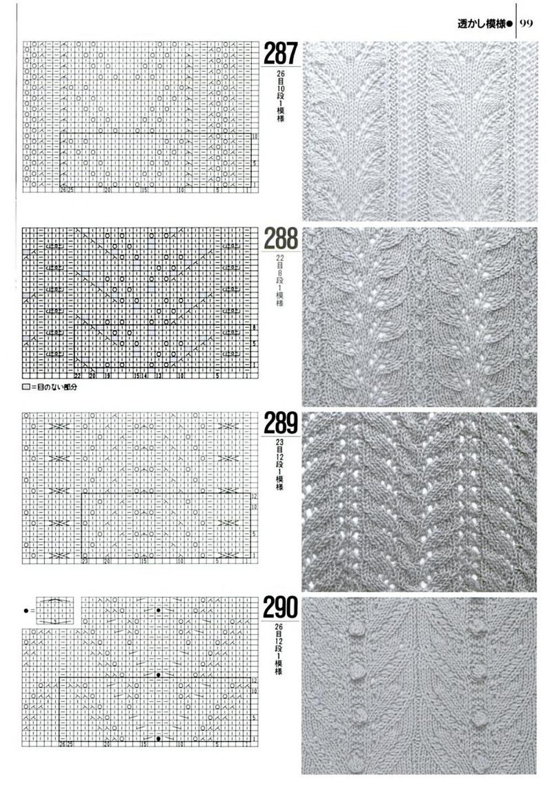 棒針花樣1000種（3） - 水心云影 - 水心云影的博客