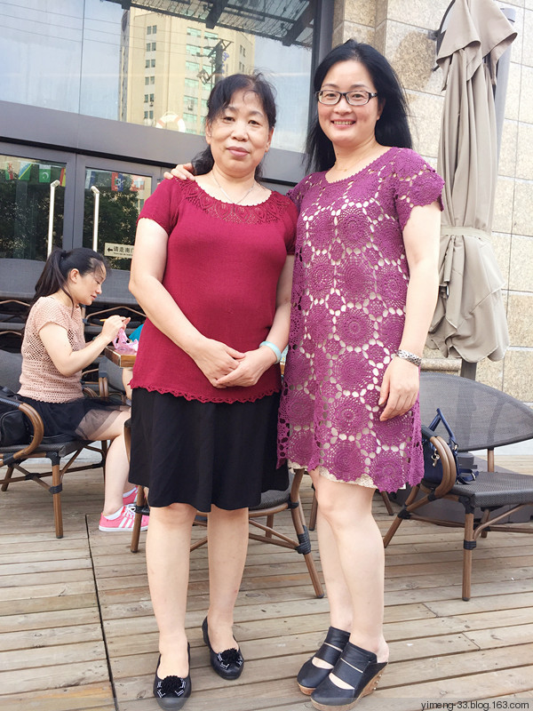 【MUM】——婉約葉子領(lǐng)短袖蕾絲衣 - 果果 - 果果