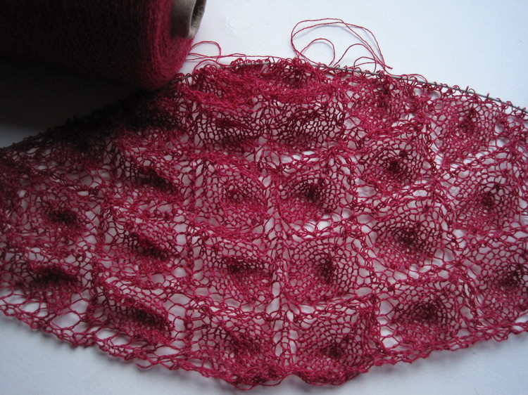 Ethereal Triangular Shawl - 晏夕 - 我的 Slow Life