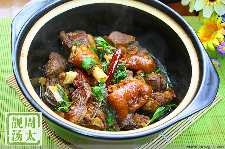 三杯羊肉--立春前最后一補(bǔ) - 周太靚湯 - 周太靚湯