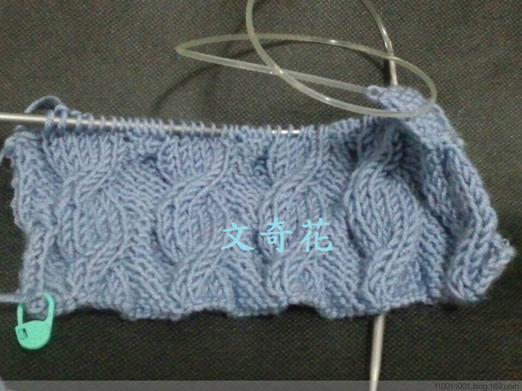 假雙面麻花圍巾進(jìn)行中 - 文奇花 - 一方天地, 自娛自樂