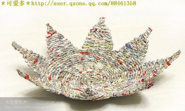 廢舊雜志報紙編織物（多圖鑒賞/附教程）——makki - 小小 - 靜水流深