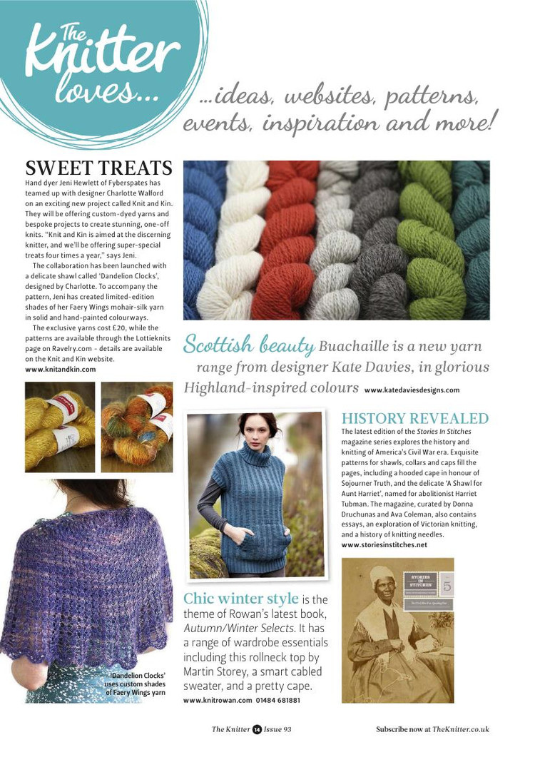 The Knitter Issue 93 2015 - 輕描淡寫 - 輕描淡寫