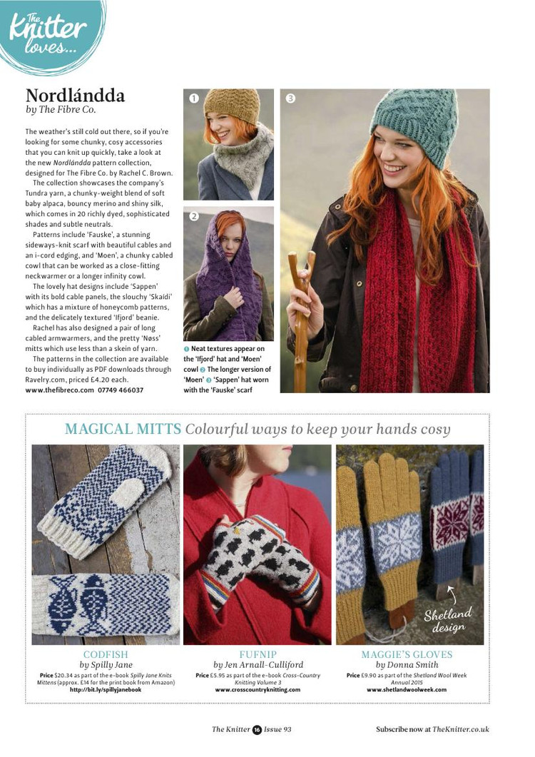 The Knitter Issue 93 2015 - 輕描淡寫 - 輕描淡寫