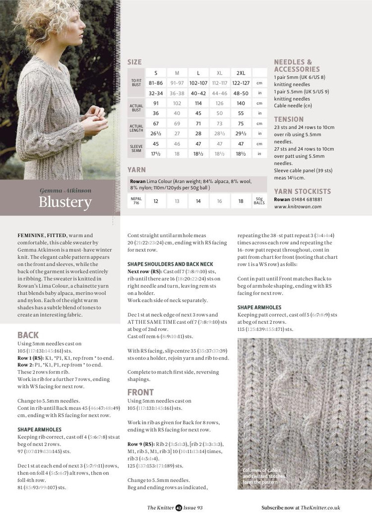 The Knitter Issue 93 2015 - 輕描淡寫 - 輕描淡寫