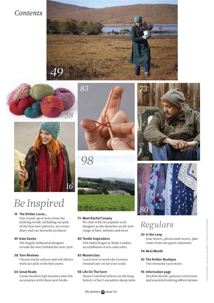 The Knitter Issue 93 2015 - 輕描淡寫 - 輕描淡寫