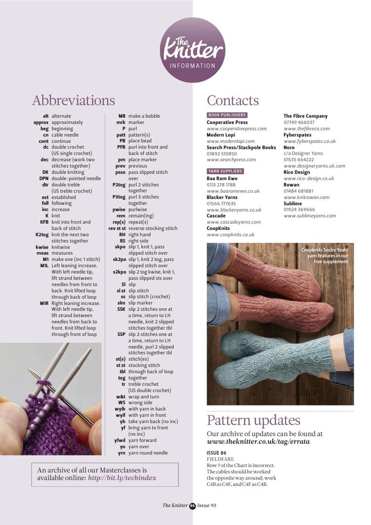 The Knitter Issue 93 2015 - 輕描淡寫 - 輕描淡寫