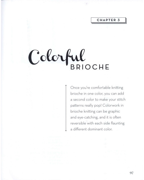 Brioche Chic - 22 Fresh Knits for Women  Men - Vivian - Vivian天天向尚