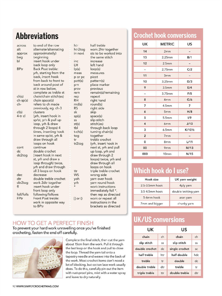 Simply Crochet Issue 39 - 輕描淡寫 - 輕描淡寫