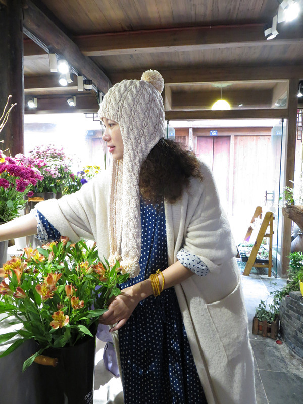 帽美如花（成人、少女真人秀）零基礎(chǔ)視頻 - 明月的棒針?biāo)囆g(shù) - 明月的棒針?biāo)囆g(shù)