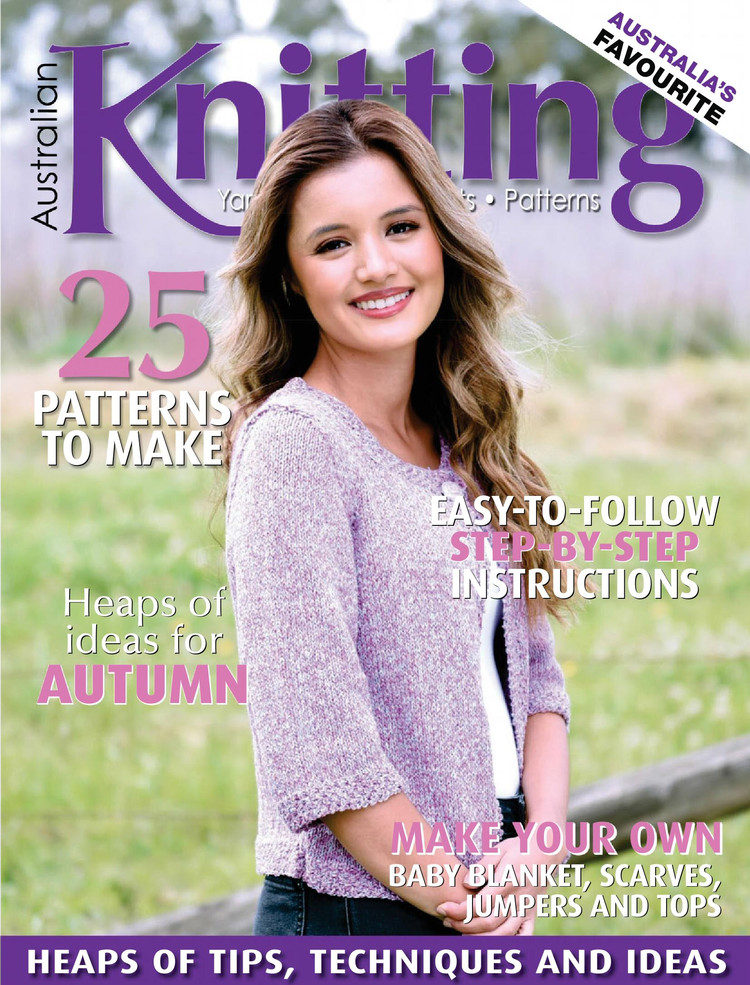 Australian Knitting  Volume 9 №1 2017 - 輕描淡寫(xiě) - 輕描淡寫(xiě)