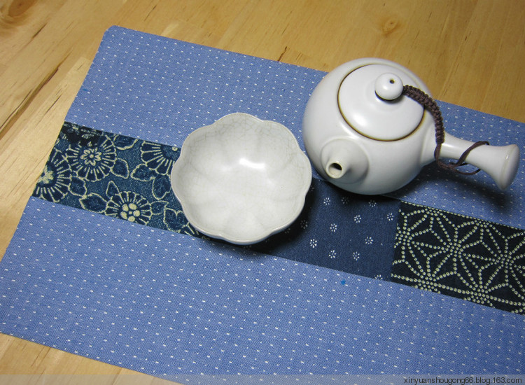 布流行-茶の布藝課  茶席、茶具包 - 林中漫步 - 鉤針時(shí)光