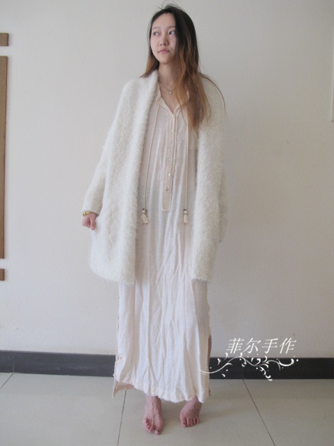 【菲爾手作】大牌開衫季之春雪飛花---清新公主范外套（美圖+女兒秀) - 菲爾 - 菲爾的編織博客