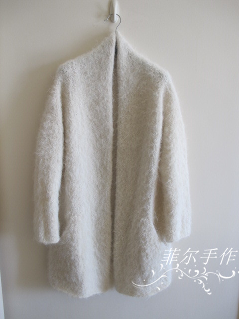 【菲爾手作】大牌開衫季之春雪---清純公主范外套（美圖+女兒秀) - 菲爾 - 菲爾的編織博客