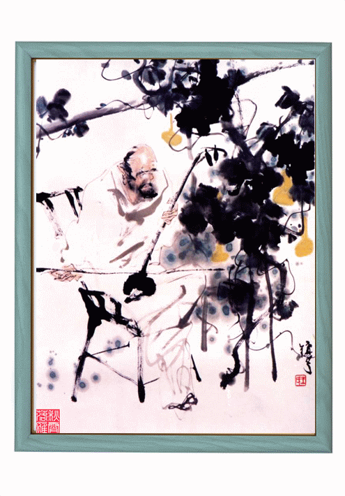 【瀟灑藝術(shù)-363】精美：動態(tài)國畫 - 瀟灑如風(fēng) - 瀟灑天地 如意家園