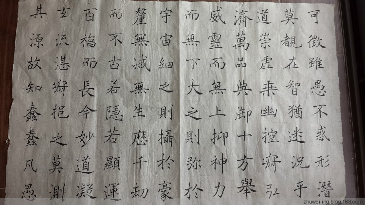 臨習(xí)：趙世駿臨雁塔圣教序002 - 此情此景 - 此情此景