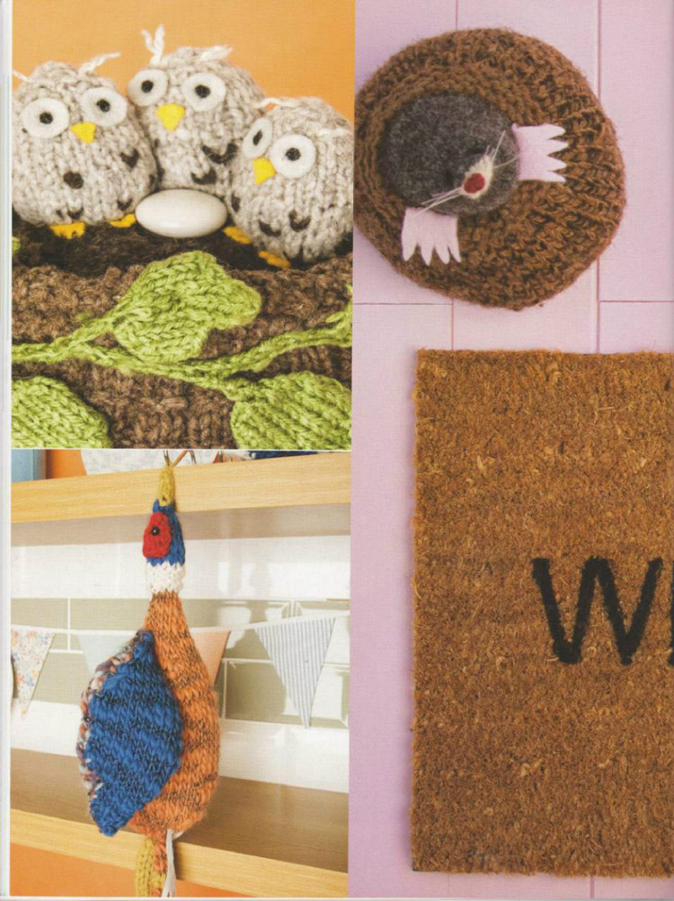 Faux Taxidermy Knits 15 Wild Animal Knitting Patterns - 輕描淡寫 - 輕描淡寫