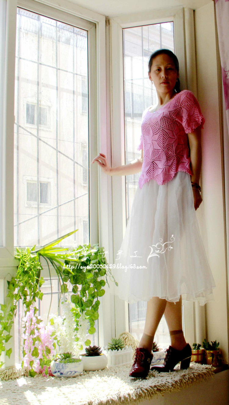 風(fēng)車花  ------  孔斯特六角衣  2015 （20） - 英子 - 英子的編織小屋