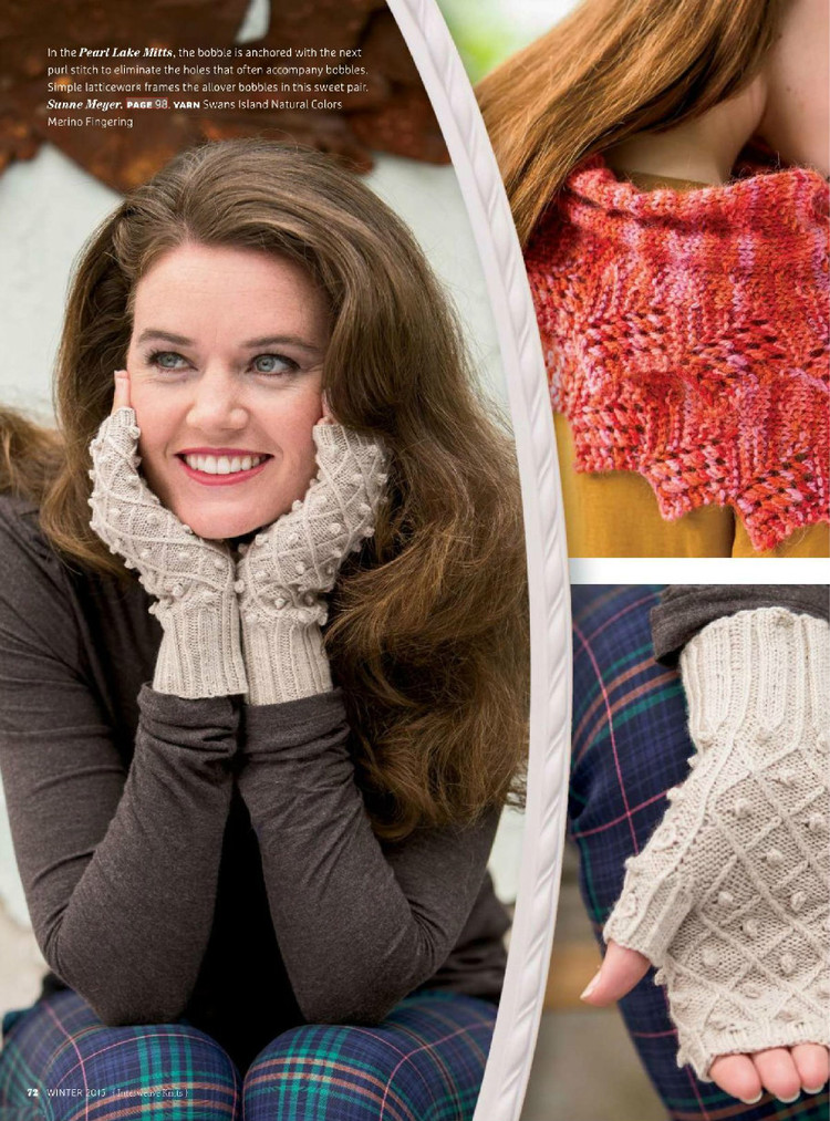 Interweave knits winter 2015 - 輕描淡寫(xiě) - 輕描淡寫(xiě)