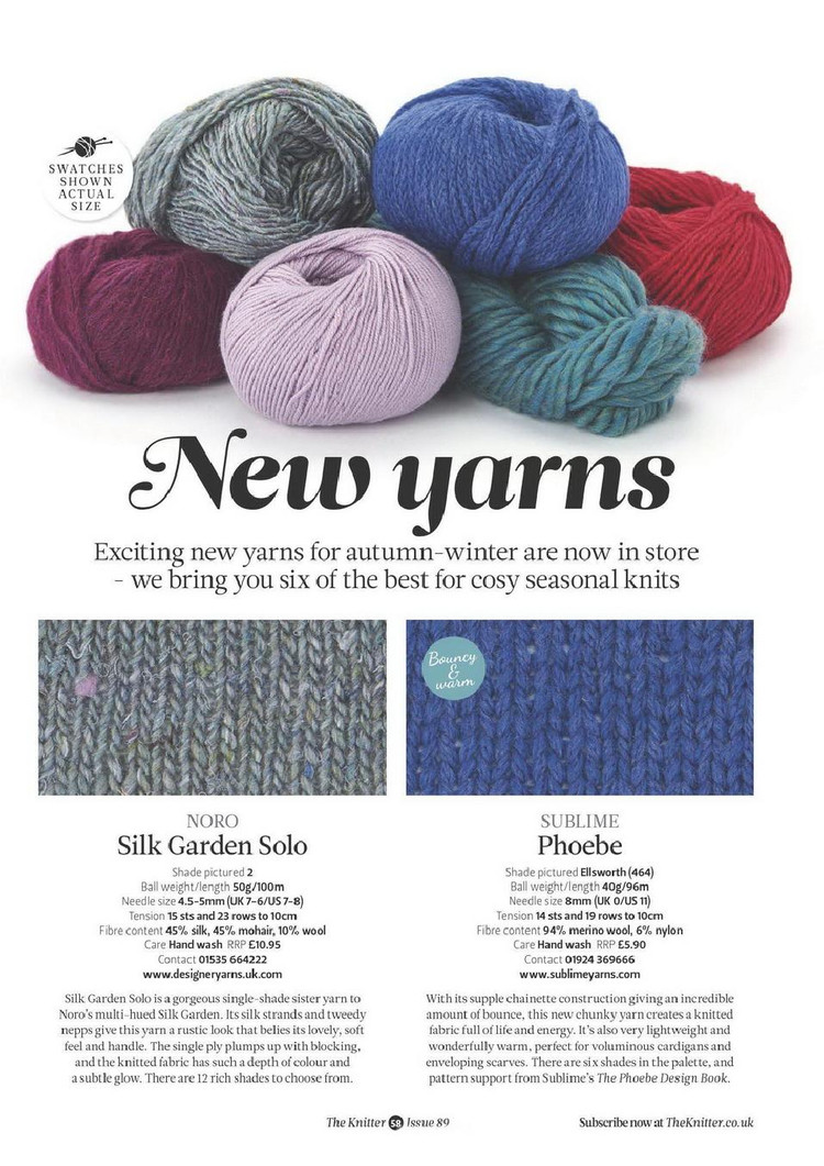 The Knitter Issue 89 2015 - 輕描淡寫 - 輕描淡寫