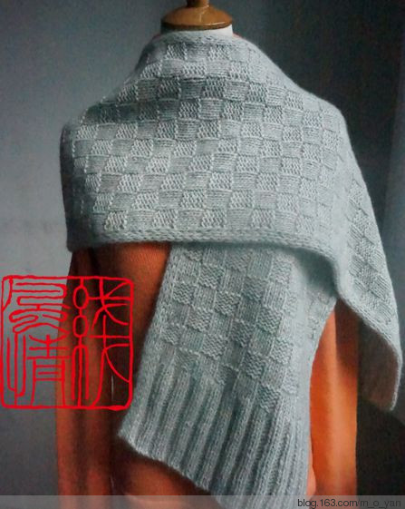 LV的2013秋冬新款羊絨圍巾(學(xué)生作品2014年1月6日上傳) - 云淡風(fēng)輕 - 子衿精致手編