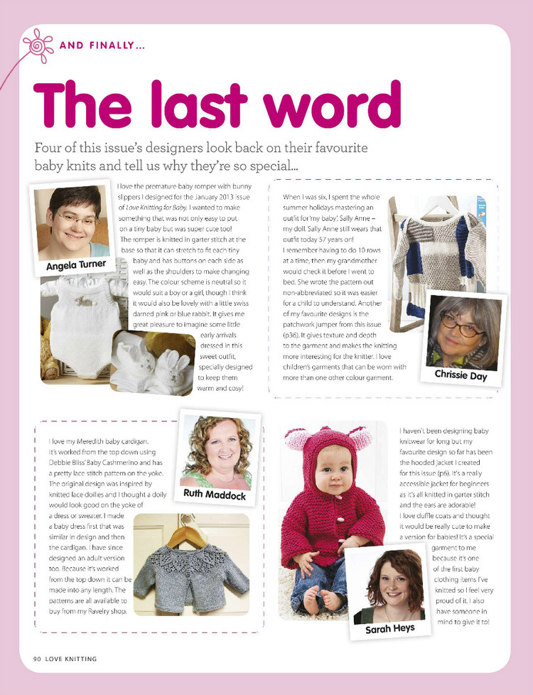 Love Knitting for Babies  Winter 2015 - 輕描淡寫 - 輕描淡寫