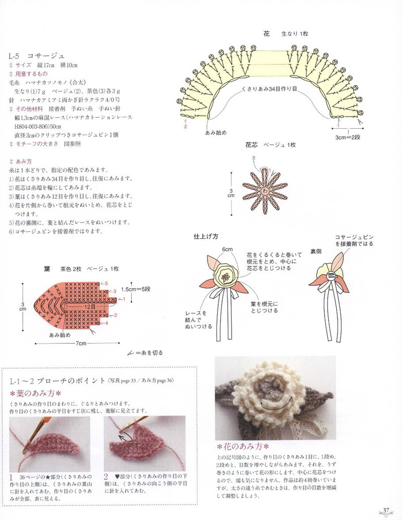 Natural Style Crochet--自然風(fēng)格鉤針 - 紫蘇 - 紫蘇的博客
