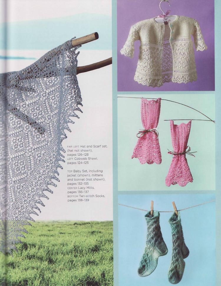 The Magic of Shetland Lace 2013 棒針（神奇的設(shè)得蘭群島花邊） - 壹一 - 壹一的博客