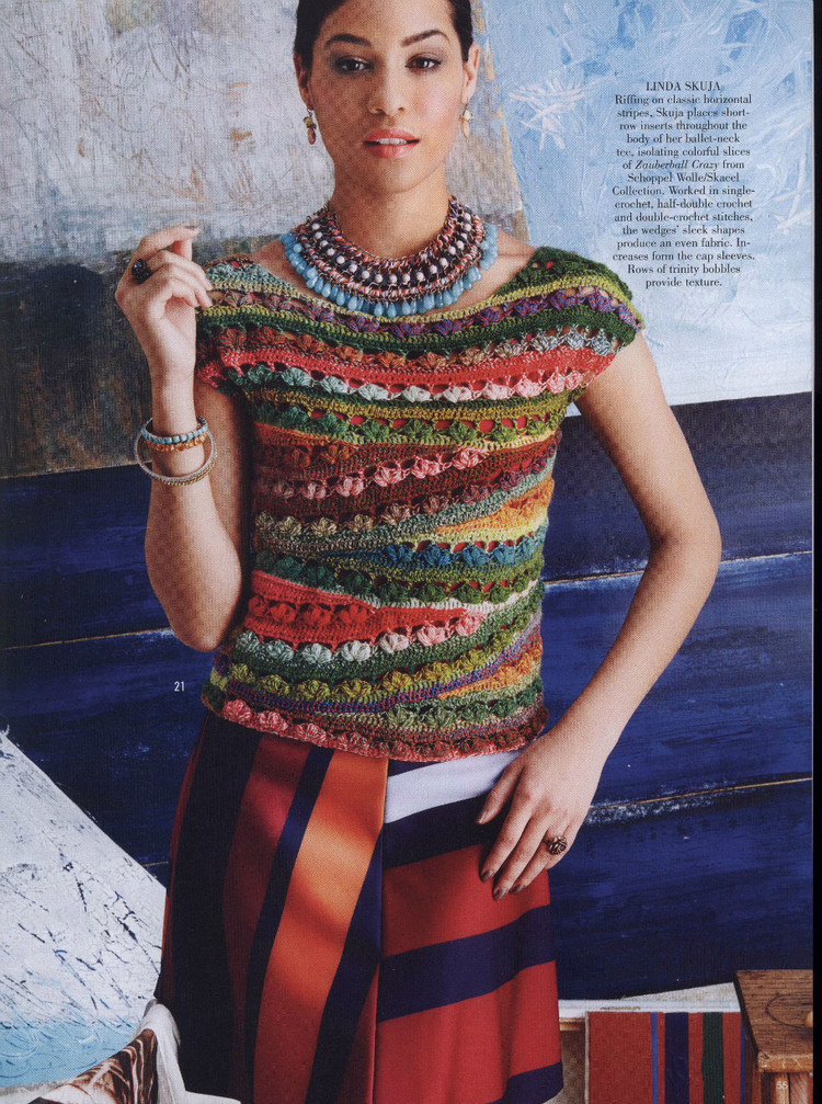 Vogue Knitting Crochet 2014 - 輕描淡寫 - 輕描淡寫