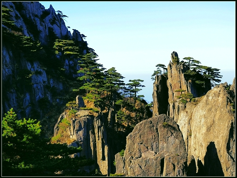 黃山色影[ 組圖 ]  - ch-zh1(知心) - 快樂家園，知心的博客