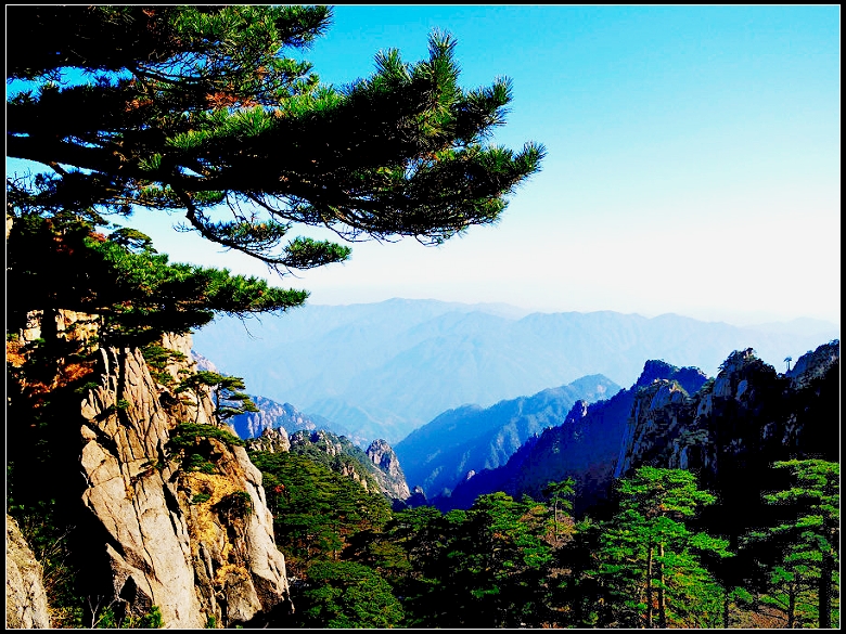 黃山色影[ 組圖 ]  - ch-zh1(知心) - 快樂家園，知心的博客