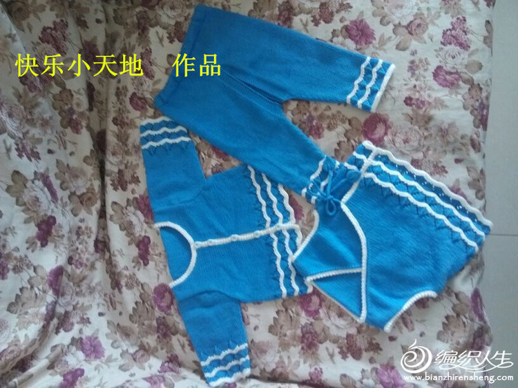 幸福時光：寶寶對襟3件套（視頻） - 明月的棒針?biāo)囆g(shù) - 明月的棒針?biāo)囆g(shù)