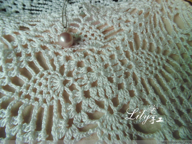 【Lily手工】--落凡2--大熱的蕾絲罩衫 - Lily - Lily的手工編織天地