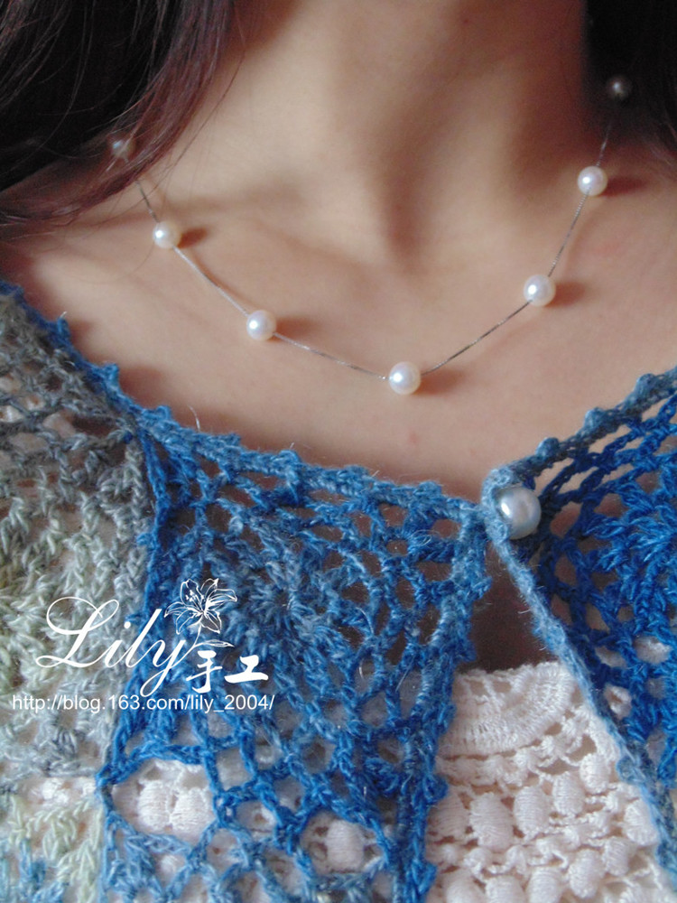 【Lily】--如黛--暖春拼花小開衫 - Lily - Lily的手工編織天地