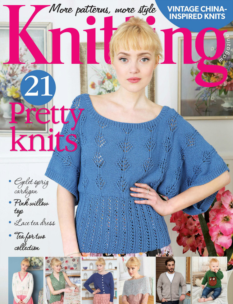 Knitting Magazine  May 2014 - 輕描淡寫(xiě) - 輕描淡寫(xiě)
