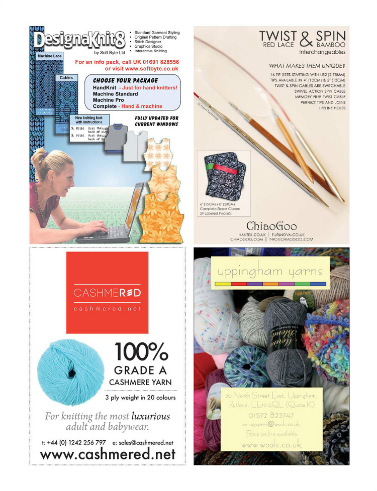 Knitting Magazine  May 2014 - 輕描淡寫(xiě) - 輕描淡寫(xiě)