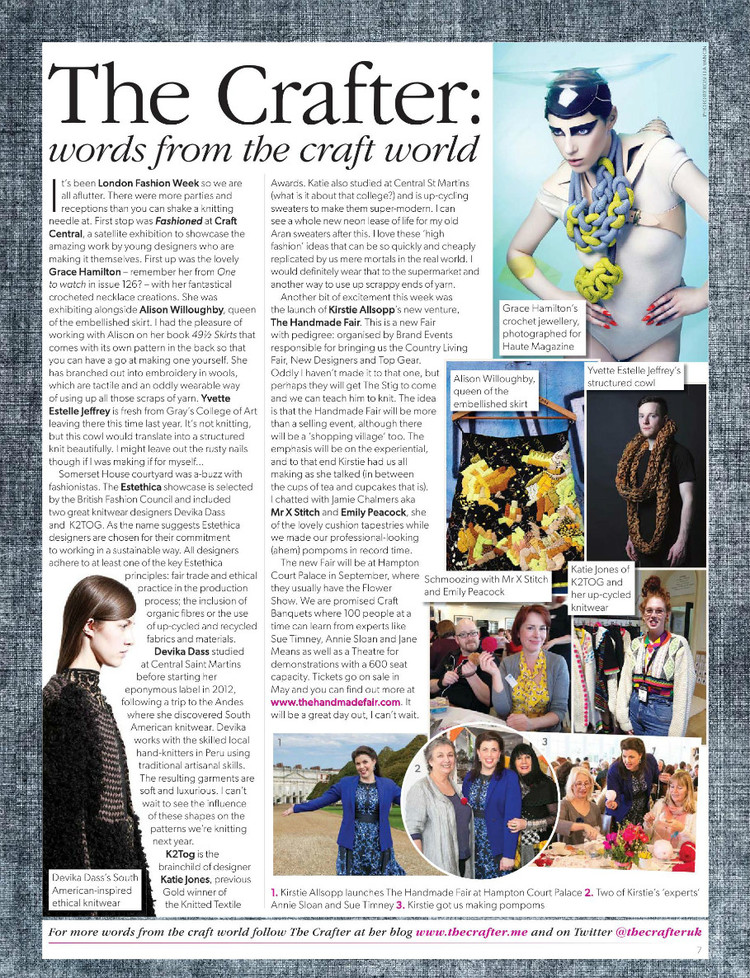 Knitting Magazine  May 2014 - 輕描淡寫(xiě) - 輕描淡寫(xiě)