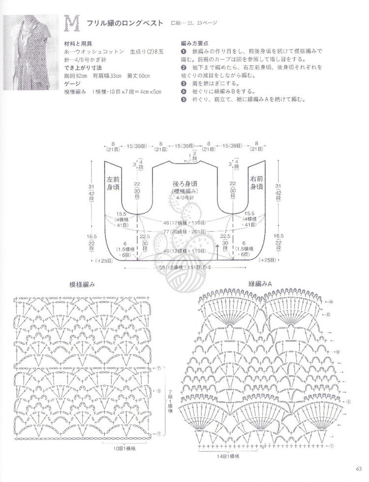 パイナツプル編みのウエア 美しい透かし模樣のニツト - 紫蘇 - 紫蘇的博客