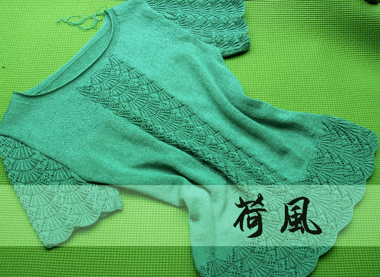 青衣—絹絲短袖 - 七月.荷風(fēng) - 水殿風(fēng)來