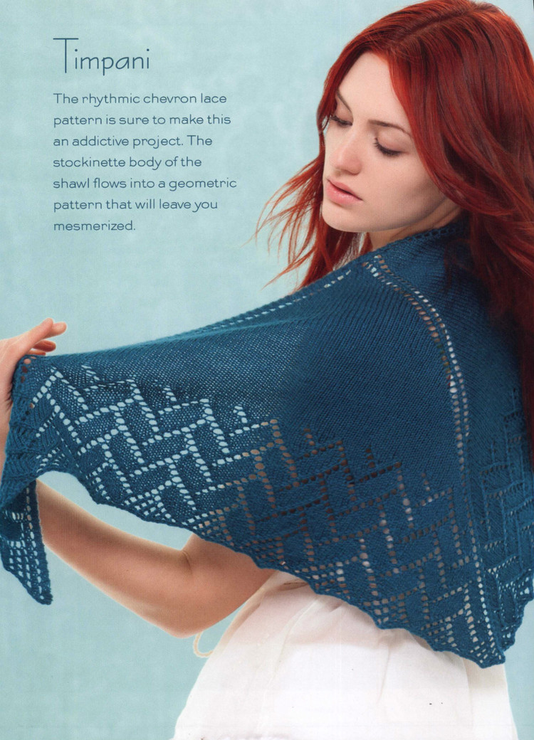 Sock-YarnShawls 鏤空披肩 - 紫蘇 - 紫蘇的博客