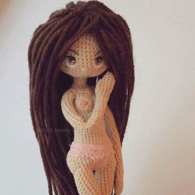 精美的鉤針人偶娃娃欣賞 - 苗苗媽媽 - 苗苗媽媽